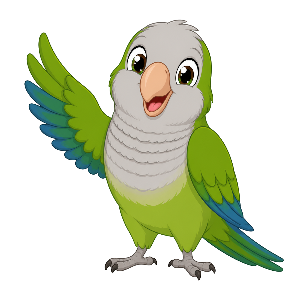Elijah the Quaker parrot